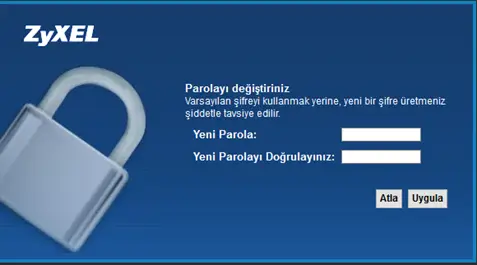 zyxel modem kurulumu p3
